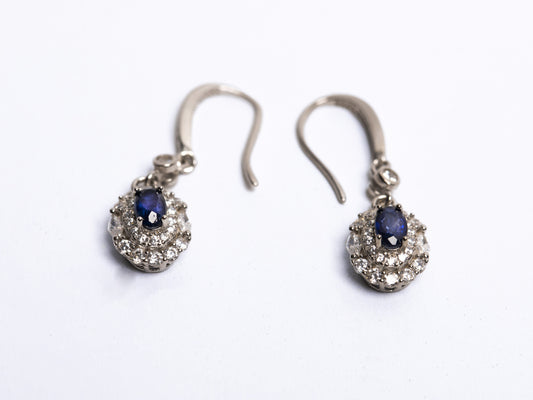 Pendientes de Zafiro