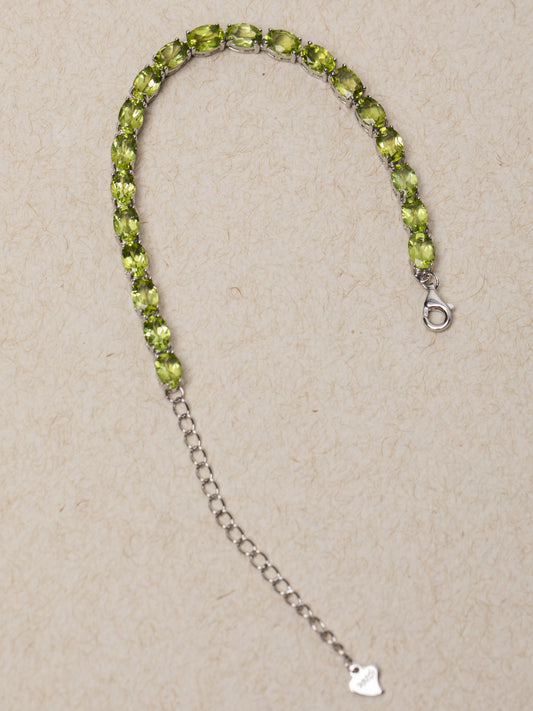 Pulsera de Olivino