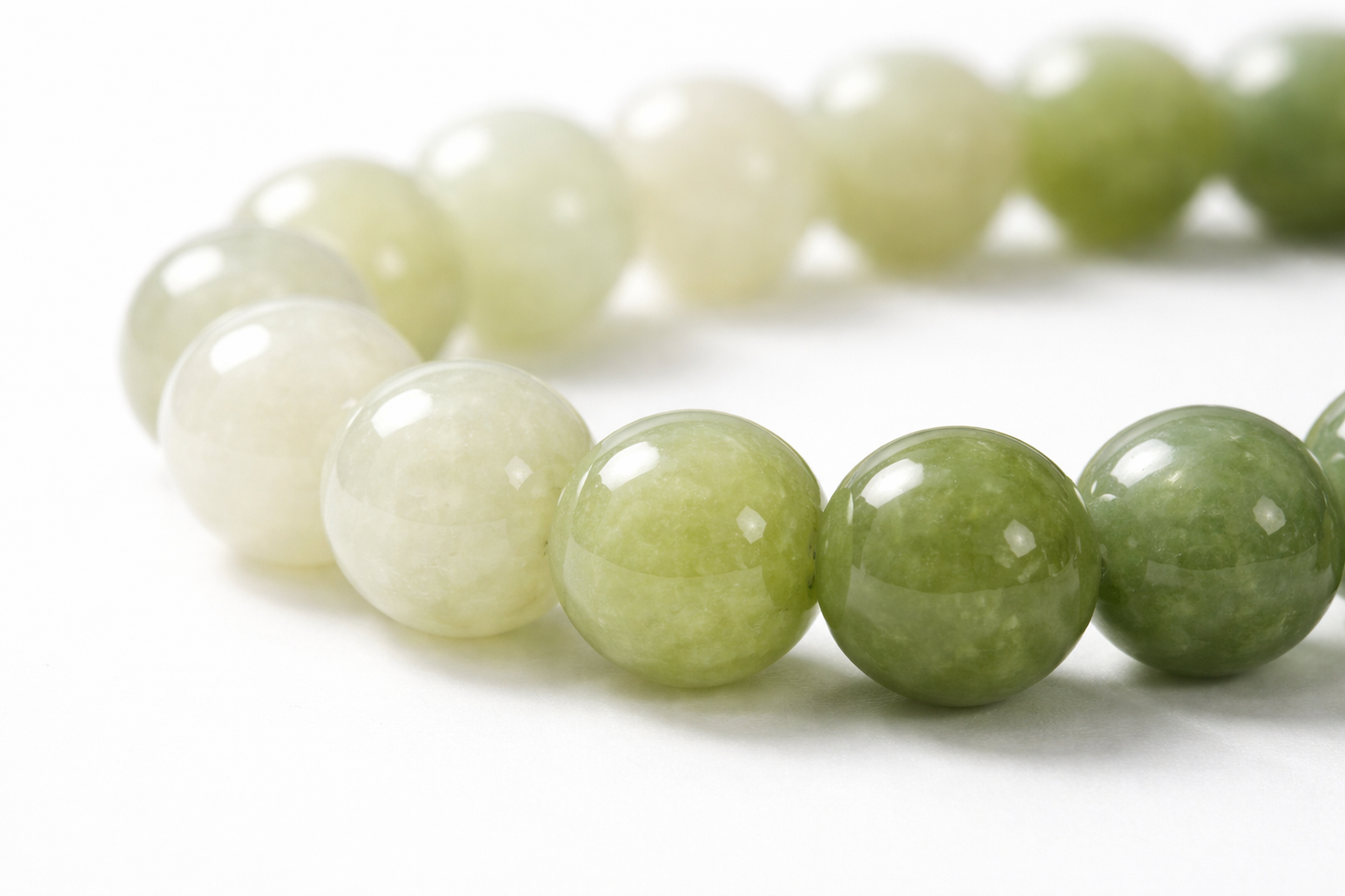 Pulsera Jade Hetian verde
