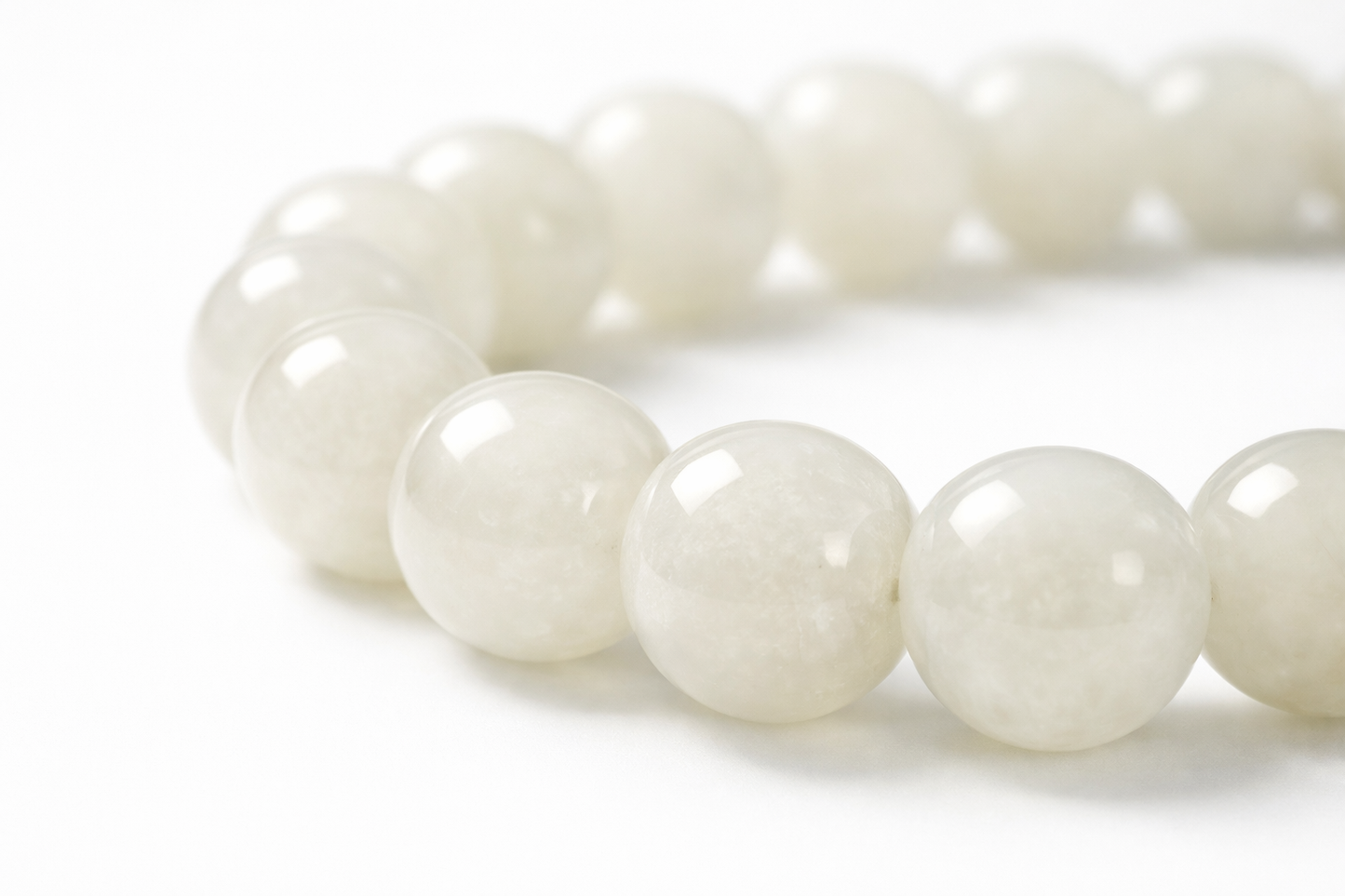 Pulsera Jade Hetian blanco