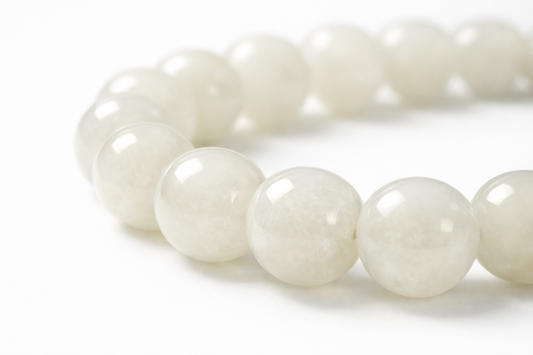 Pulsera Jade Hetian blanco
