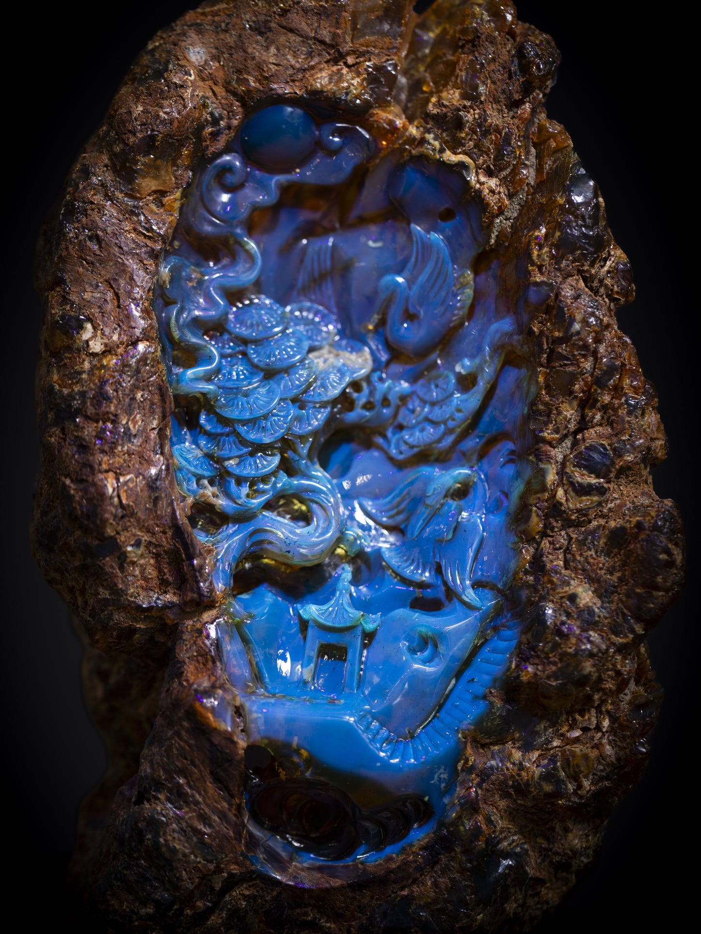 Gruta de Ambar Azul