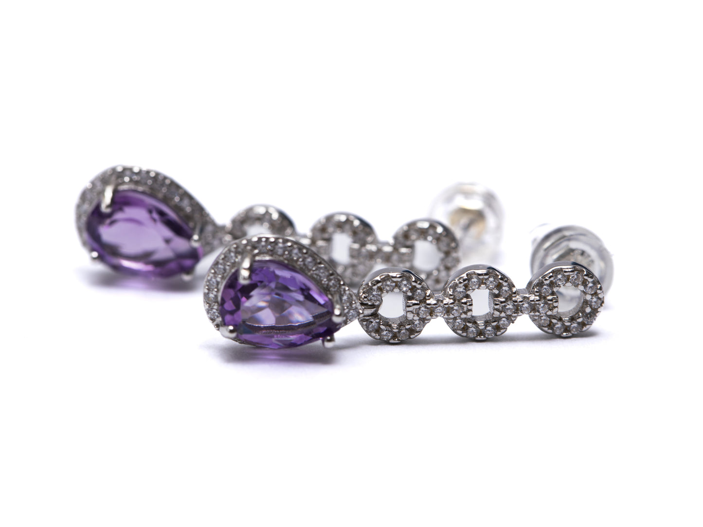 Gotas de Cristal Morado