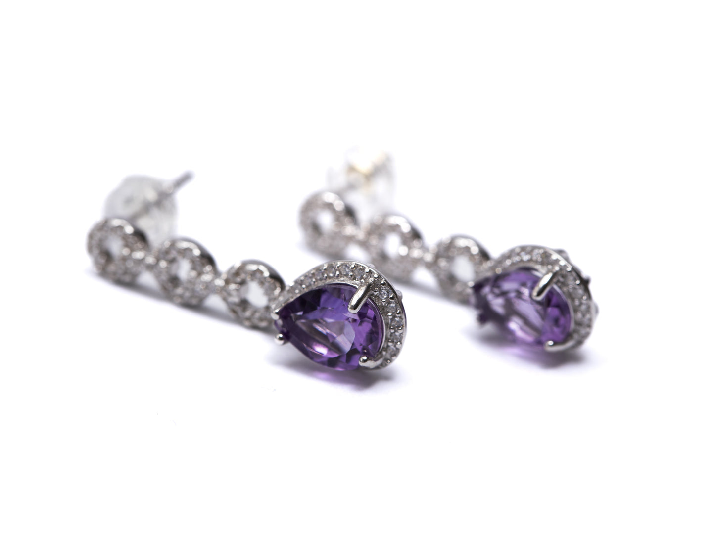 Gotas de Cristal Morado