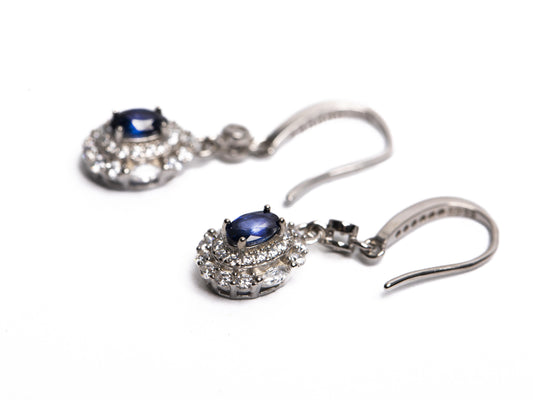 Pendientes de Zafiro