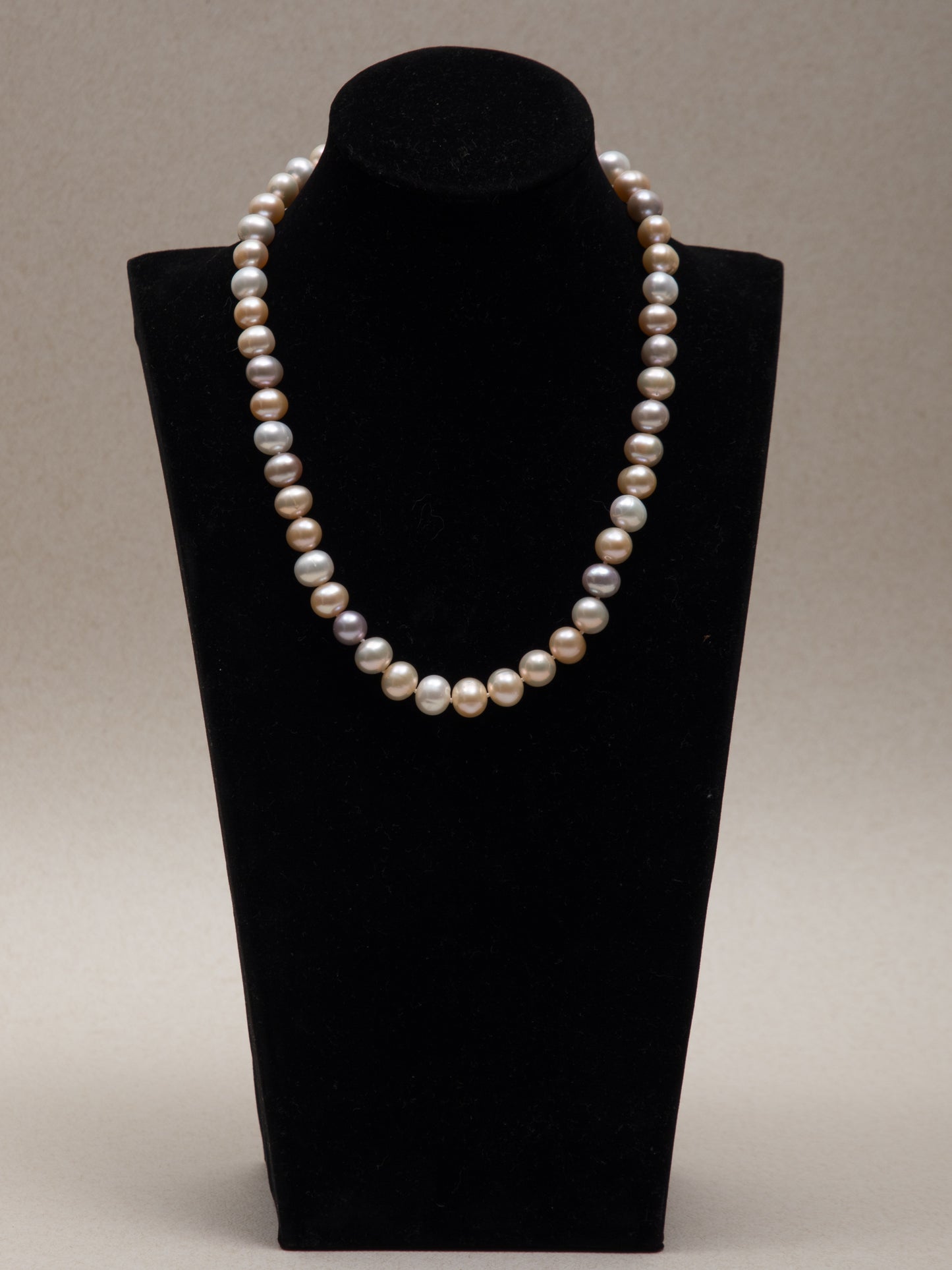 Collar Perlas Caramelo S