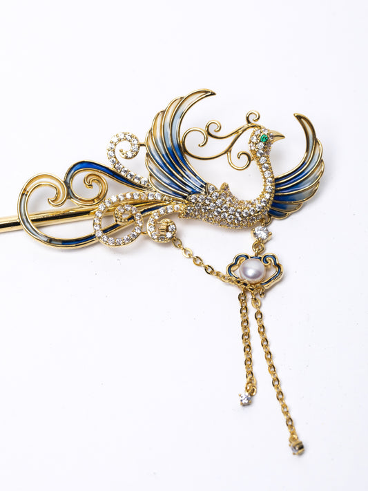 Broche Pavo Real