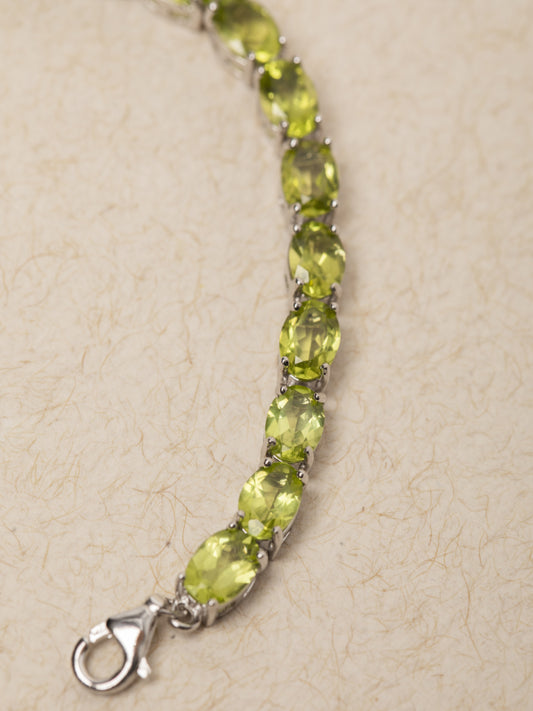 Pulsera de Olivino